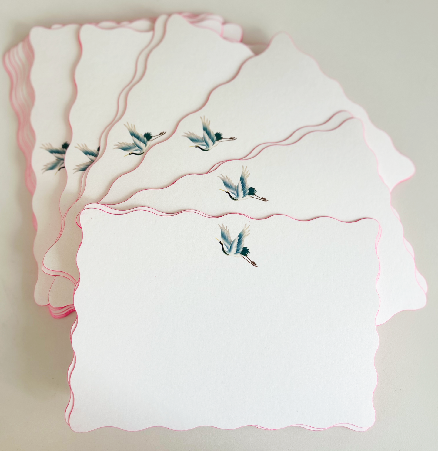 CRANE |  Scalloped Edge Notecards