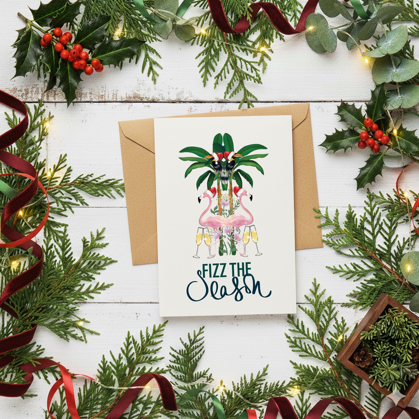 SET OF 6 ASSORTED CHRISTMAS CARDS