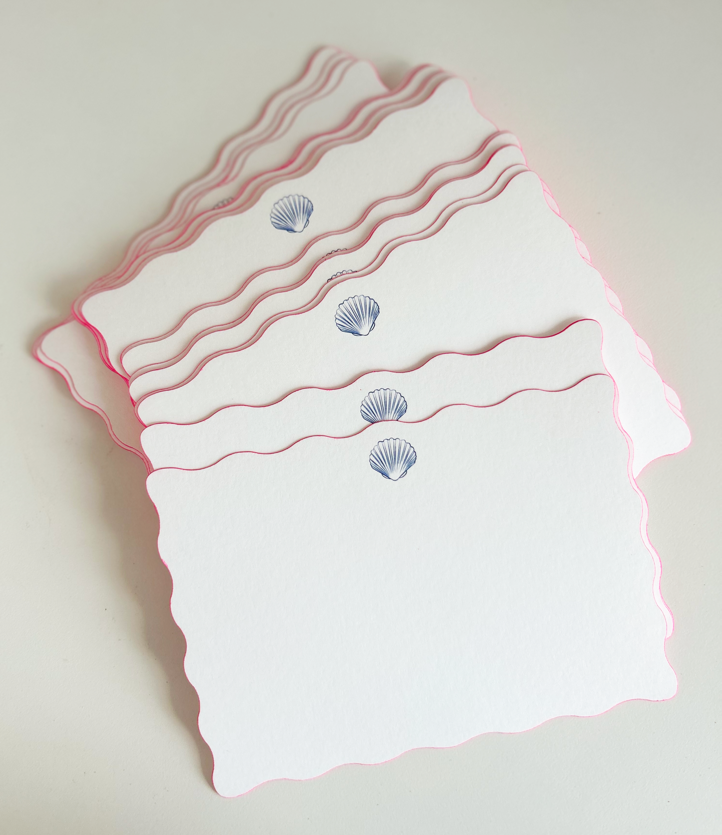 SHELL |  Scalloped Edge Notecards