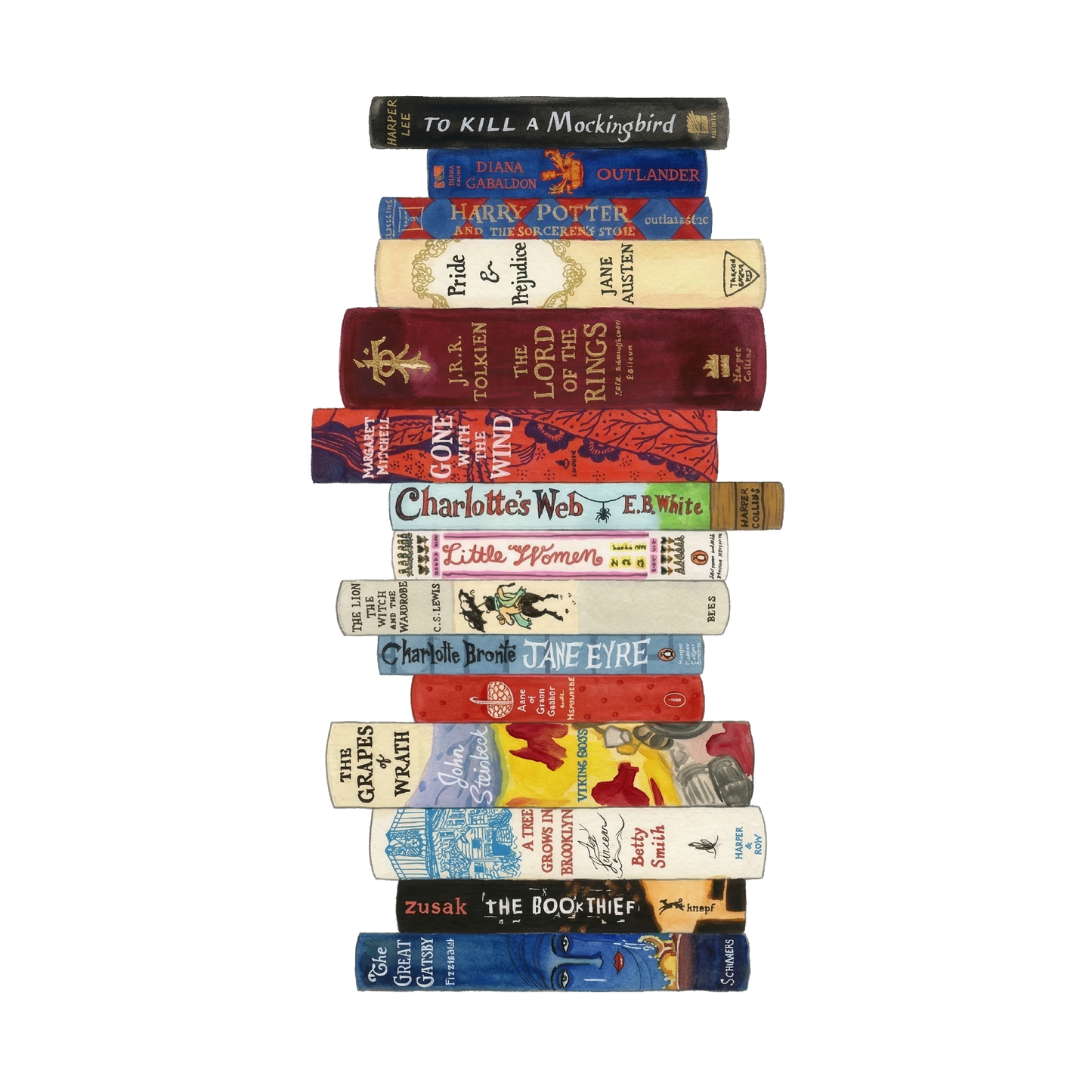 The Dust Jacket Project | A painting workshop for book lovers