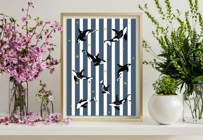 Orcas, Stripes & Stars