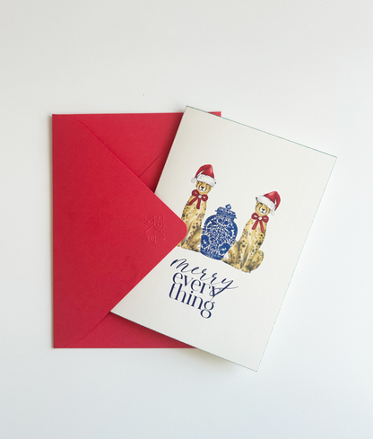 BOX OF 6 CHRISTMAS CARDS